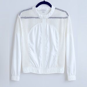 Koral White Mesh Jacket